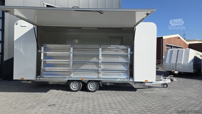 مقطورة بيع trailershop Event Messe Verkauf Infostand Retro 550