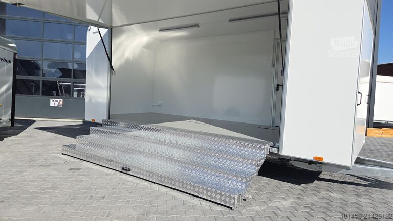 مقطورة بيع trailershop Event Messe Verkauf Infostand Retro 550