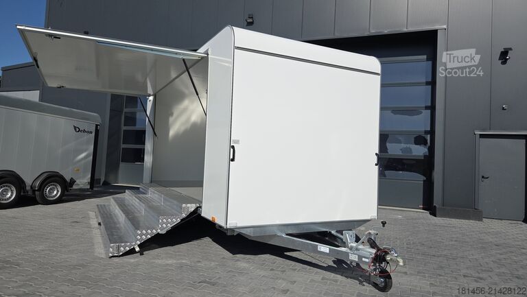 مقطورة بيع trailershop Event Messe Verkauf Infostand Retro 550