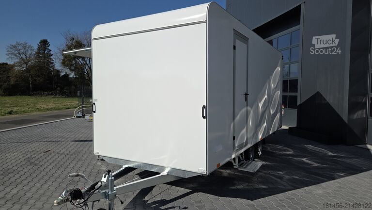 مقطورة بيع trailershop Event Messe Verkauf Infostand Retro 550