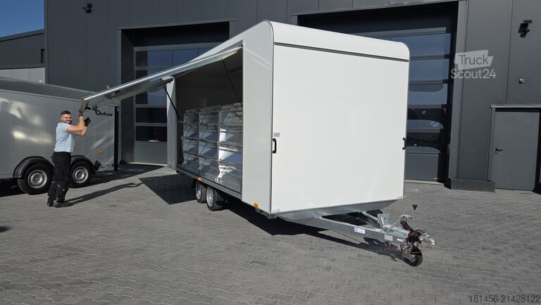 مقطورة بيع trailershop Event Messe Verkauf Infostand Retro 550