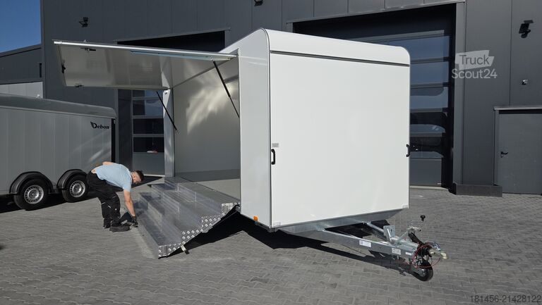 مقطورة بيع trailershop Event Messe Verkauf Infostand Retro 550