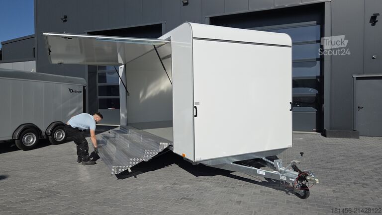 مقطورة بيع trailershop Event Messe Verkauf Infostand Retro 550