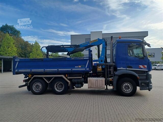 Savivartis su kranu Mercedes-Benz AROCS 2543