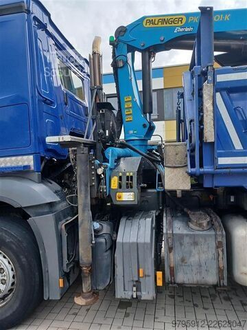Savivartis su kranu Mercedes-Benz AROCS 2543