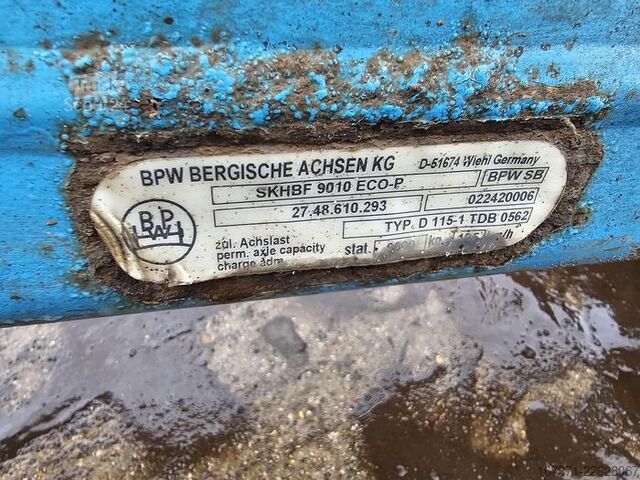 Akseli BPW SKHBF 9010 ECO-P