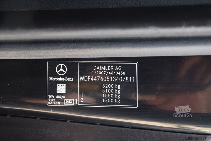 Slēgtais furgons Mercedes-Benz Vito  116 CDI BT RWD extralang 2 X Schiebetür