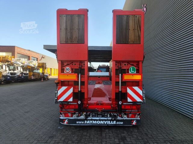 Daļēji zemas kravnesības iekrāvēji Faymonville F-S43-1AAF 16.5 meter Extandable!
