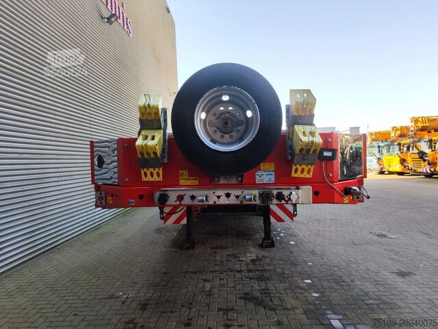 Semi-lågladdare Faymonville F-S43-1AAF 16.5 meter Extandable!