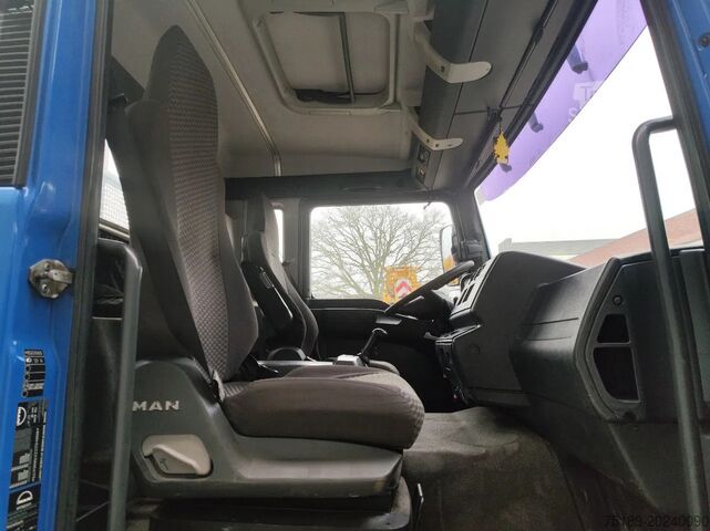 Kranwagen MAN TGA 18.350 4x4 Meiller 3 Seitenkipper Atlas 105...