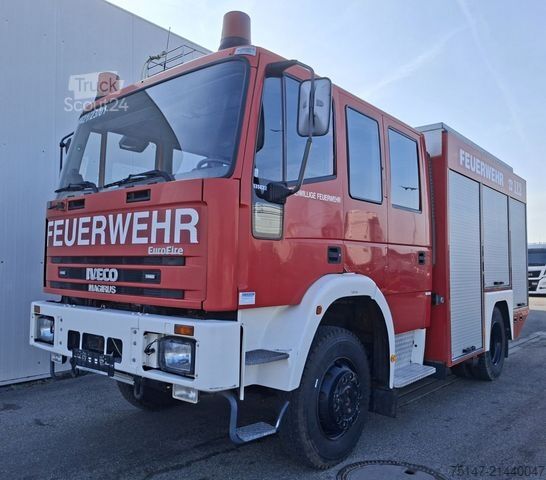 LKW mit Kofferaufbau IVECO FF135E22W EuroFire 4x4 Allrad Feuerwehr TLF16/25
