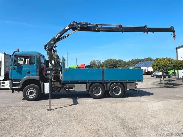 Grue montée sur camion MAN TGA 26.390 / HIAB 288-EP-3 Hiduio / Funk / 6x4