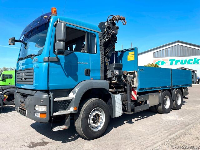 Grue montée sur camion MAN TGA 26.390 / HIAB 288-EP-3 Hiduio / Funk / 6x4