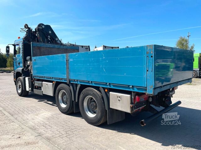 Grue montée sur camion MAN TGA 26.390 / HIAB 288-EP-3 Hiduio / Funk / 6x4