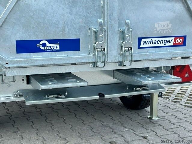 Avtoprikolica BLYSS KPW3530.18HT EPP Kipper 300x180x60cm 3500kgGG