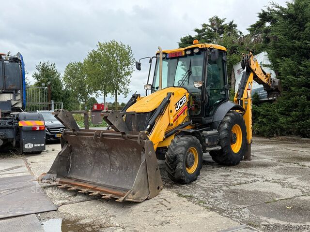 لودر حفار JCB 3CX 4X4 Backhoe Loader 4 in 1 Hammerline