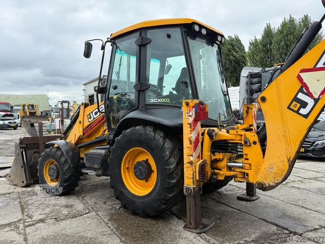 لودر حفار JCB 3CX 4X4 Backhoe Loader 4 in 1 Hammerline