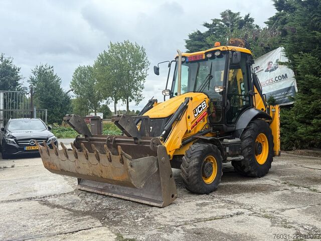 لودر حفار JCB 3CX 4X4 Backhoe Loader 4 in 1 Hammerline