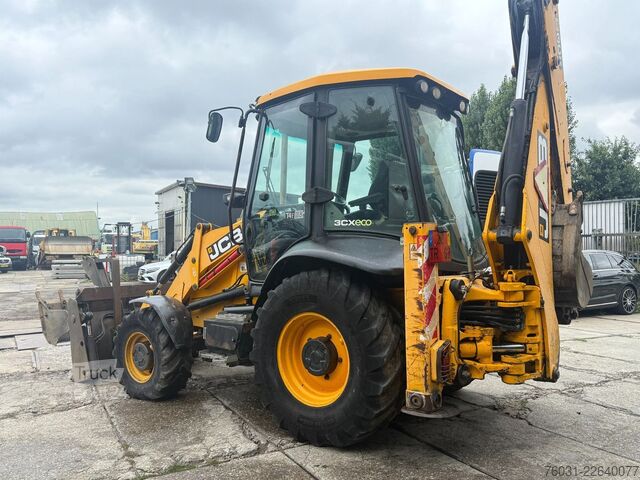 لودر حفار JCB 3CX 4X4 Backhoe Loader 4 in 1 Hammerline