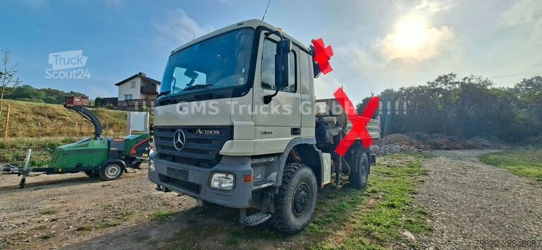 Kravas automašīnas šasija MERCEDES-BENZ Actros 1841 / 4X4 ALLRAD / Expedition Wohnmobil