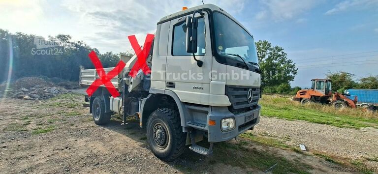 Kravas automašīnas šasija MERCEDES-BENZ Actros 1841 / 4X4 ALLRAD / Expedition Wohnmobil