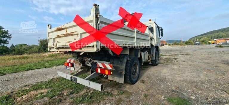 Kravas automašīnas šasija MERCEDES-BENZ Actros 1841 / 4X4 ALLRAD / Expedition Wohnmobil