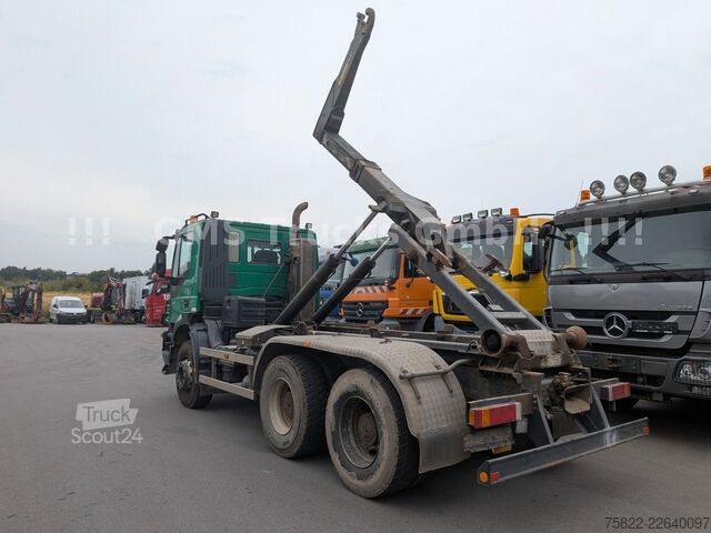 Tovornjak s kavljem za kontejnerje IVECO Trakker 410 / 6X4 / Full steel / Manual Retarder