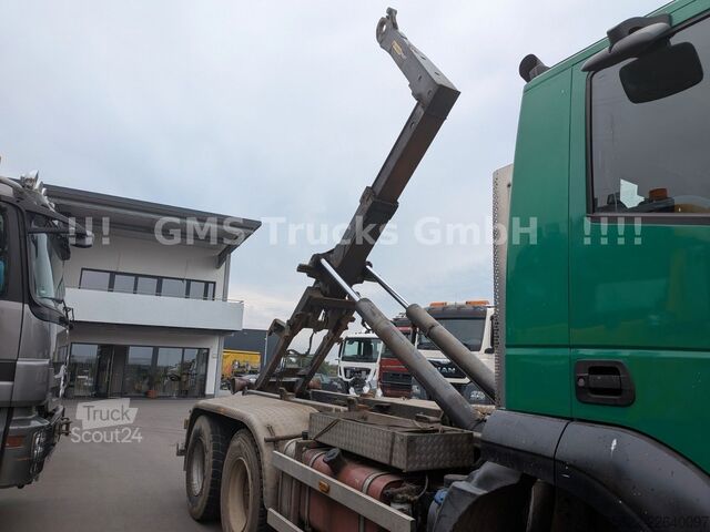Tovornjak s kavljem za kontejnerje IVECO Trakker 410 / 6X4 / Full steel / Manual Retarder
