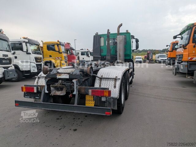 Tovornjak s kavljem za kontejnerje IVECO Trakker 410 / 6X4 / Full steel / Manual Retarder