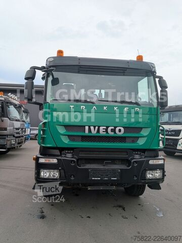 Tovornjak s kavljem za kontejnerje IVECO Trakker 410 / 6X4 / Full steel / Manual Retarder