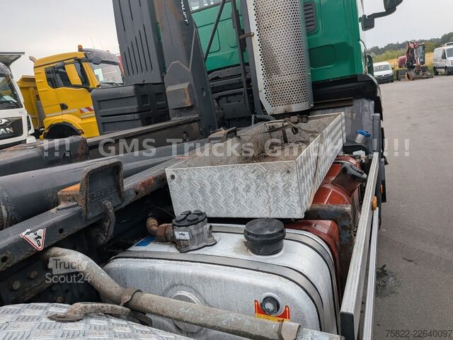 Tovornjak s kavljem za kontejnerje IVECO Trakker 410 / 6X4 / Full steel / Manual Retarder