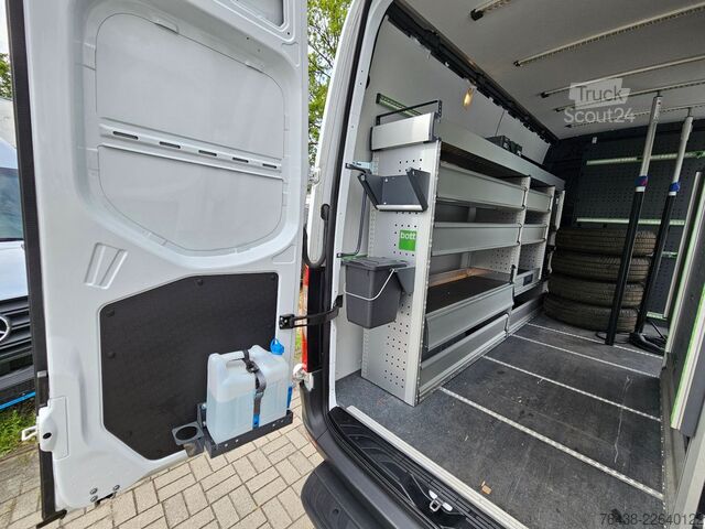 Dubă cu acoperiș înalt MERCEDES-BENZ eSprinter 414 BOTT WERKSTATT REGALE FULL HOUSE