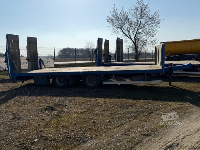 Aanhangwagen HUMBAUR Elbo PC 2-Achs Tandem Tieflader