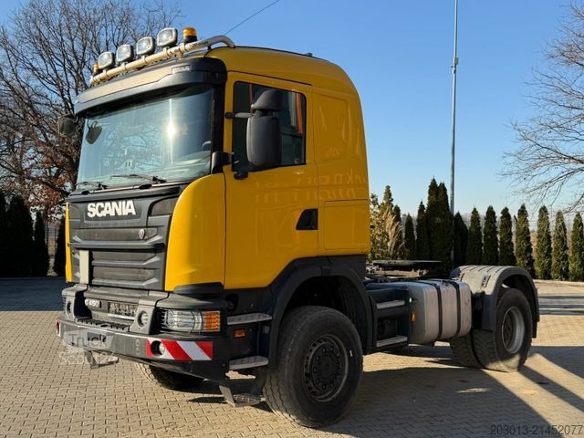Standard tractor unit SCANIA G450 4x4 EURO 6 SZM mit Kipphydraulik