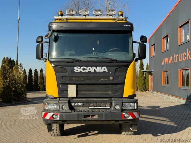 Standard tractor unit SCANIA G450 4x4 EURO 6 SZM mit Kipphydraulik