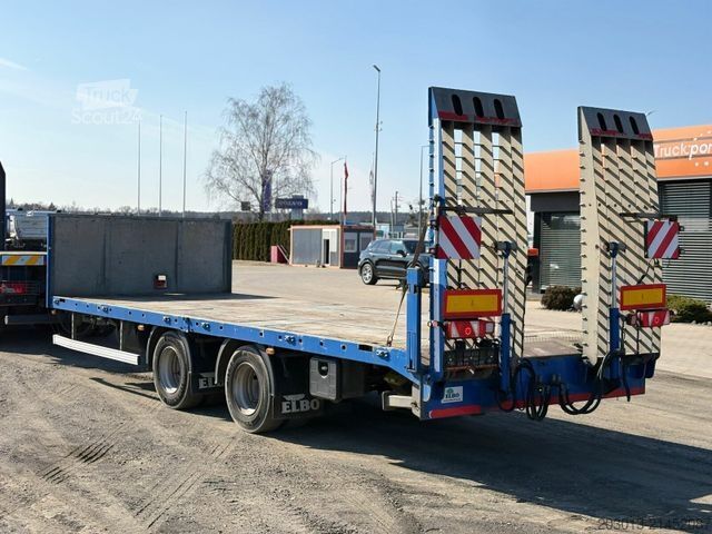 Aanhangwagen HUMBAUR Elbo PC 2-Achs Tandem Tieflader