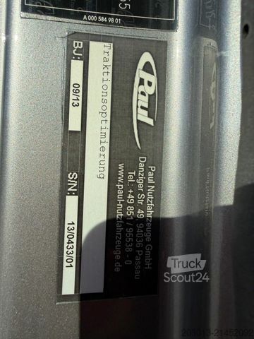 Holztransporter LKW MERCEDES-BENZ Actros 2660 6x4 Holztransport mit Kran Penz 10Z8