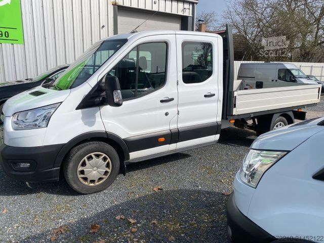 Pick-up bestelwagen FORD Transit Pritsche 350 L3 Doka,Trend,Leder,AHK,1Hd