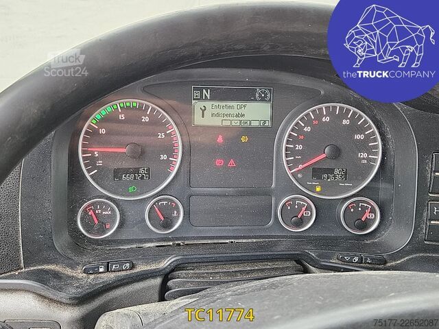 Skjutbar presenning MAN TGS 400