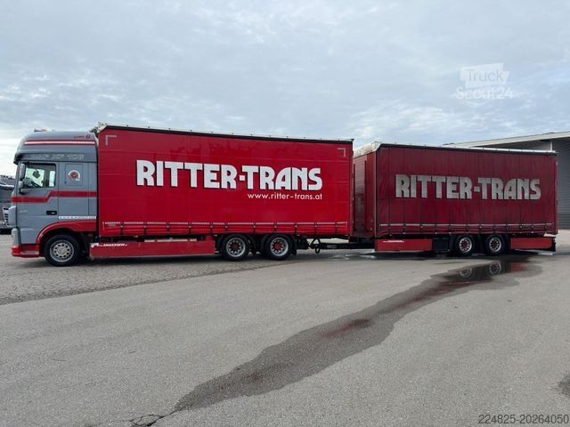 Jumbo-Lkw DAF XF460 6X2 JUMBO HÄNGERZUG 115 m3*2014*TÜV*EURO6*