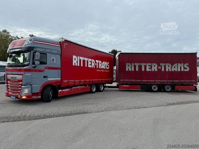 Jumbo-Lkw DAF XF460 6X2 JUMBO HÄNGERZUG 115 m3*2014*TÜV*EURO6*