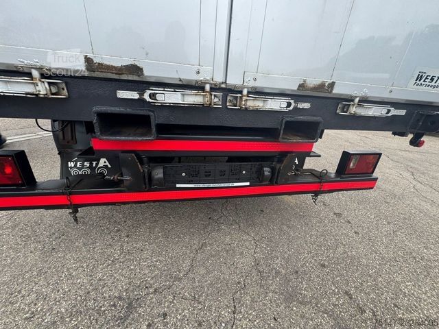 Remolque abierto con toldo  M&V 18 to 2-Achs Joloda Hubdach Edscha