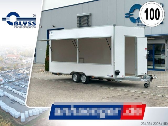 Satış römorku BLYSS H25521HTL Verkaufsanhänger 520x200x230 2500kgGG
