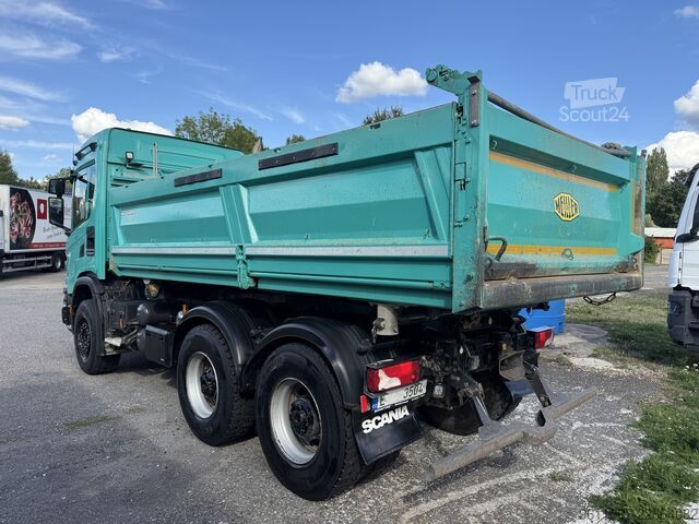 Tovornjak prekucnik SCANIA G 450 XT 6x4 BORDMATIC MEILLER
