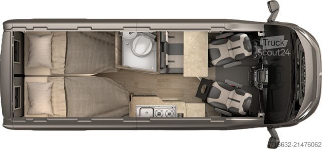 Τροχόσπιτο αυτοκινούμενο ROBETA Kronos 180 PS sofort verfügbar