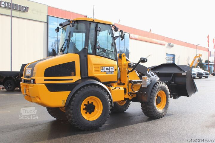 Nakladae na kolovém podvozku JCB Radlader 409 inkl. Schaufel + Gabel