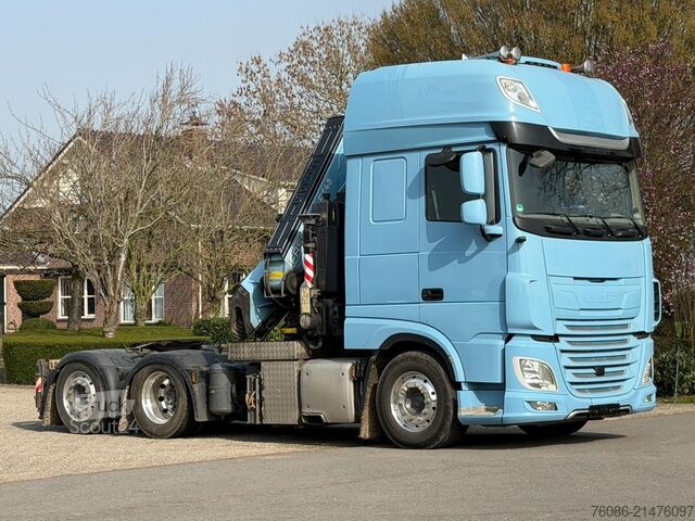 Tracteur standard DAF XF 530 FTN EURO 6!! KRAAN!!FASSI 54TM!! EURO6!!...