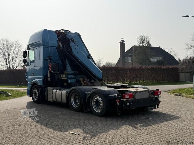 Tracteur standard DAF XF 530 FTN EURO 6!! KRAAN!!FASSI 54TM!! EURO6!!...
