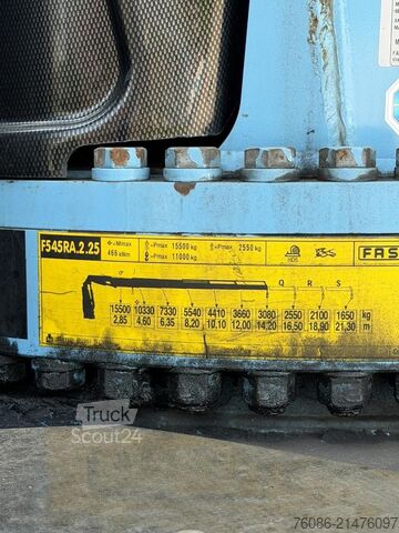 Tracteur standard DAF XF 530 FTN EURO 6!! KRAAN!!FASSI 54TM!! EURO6!!...