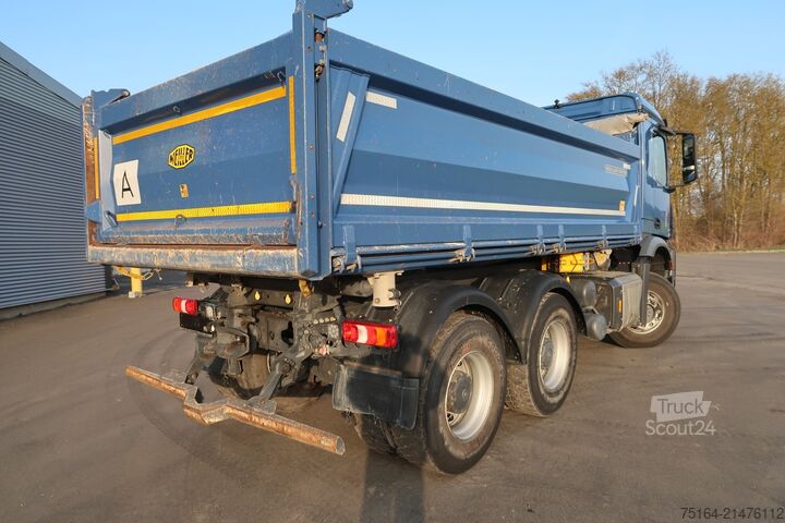Camion-benne tricar Mercedes-Benz Arocs 2651 K